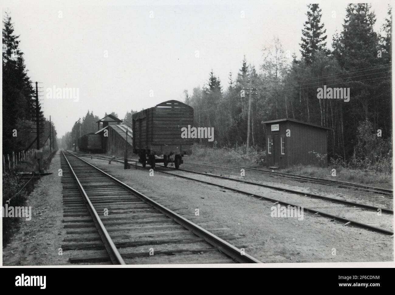 Duvetorp hold and cargo place. On the line between Emmaboda and Alvesta