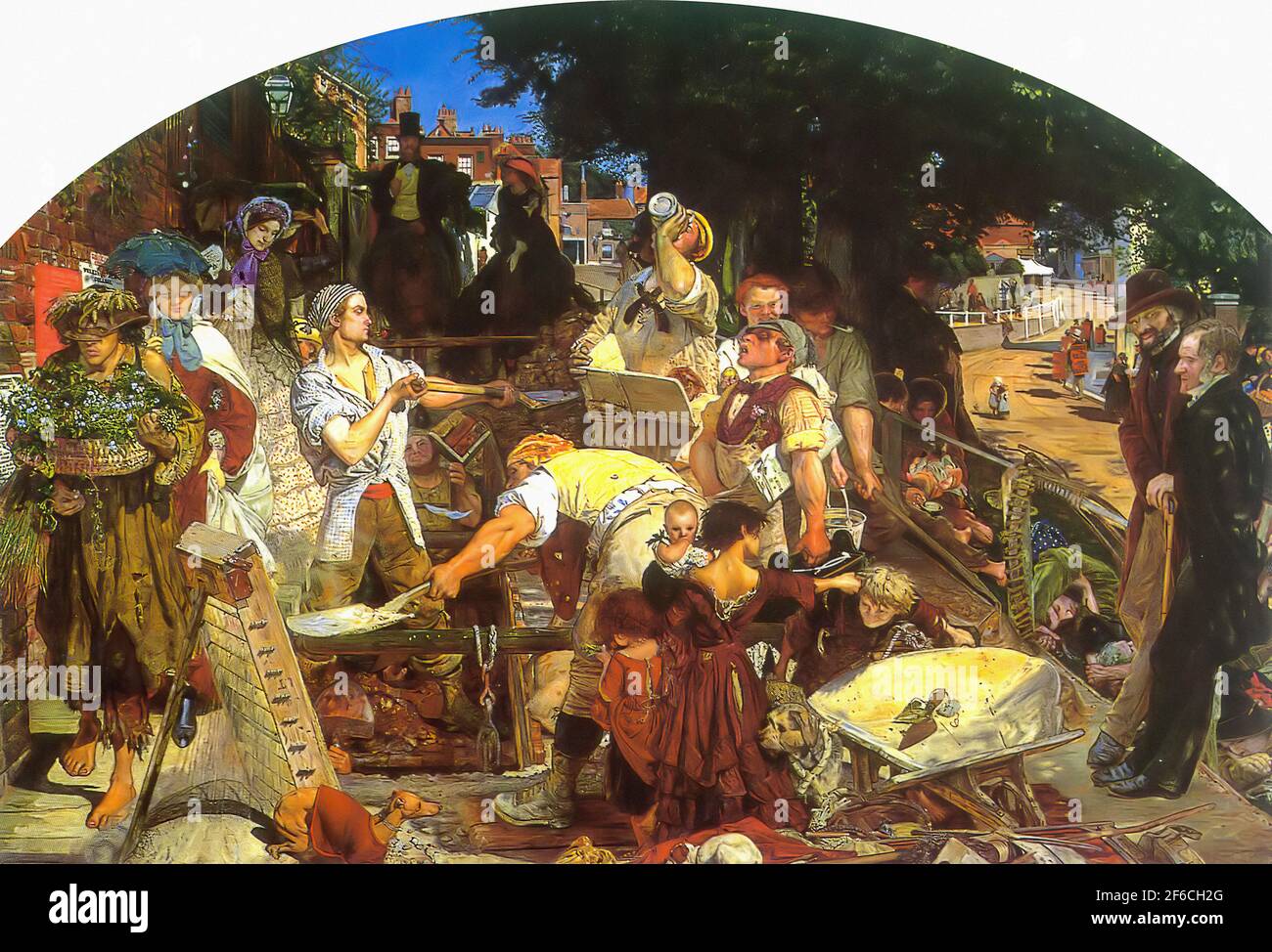 Ford madox brown work hi-res stock photography and images - Alamy