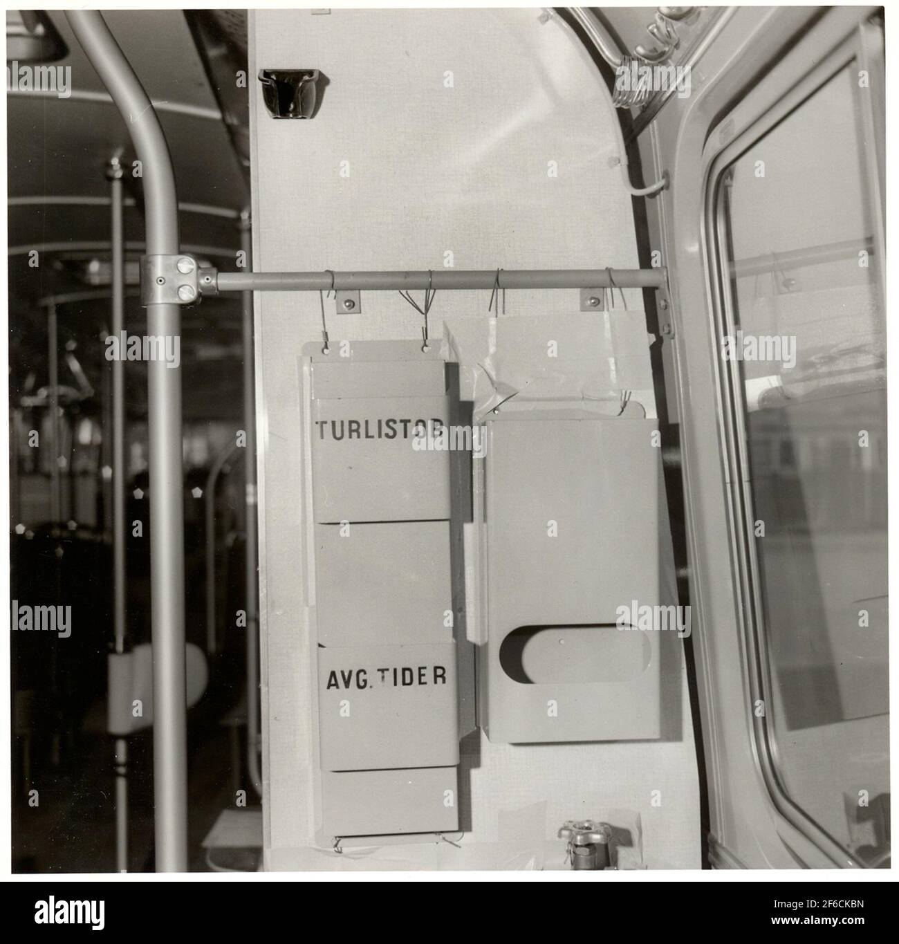Interior design in a bus Stock Photo - Alamy