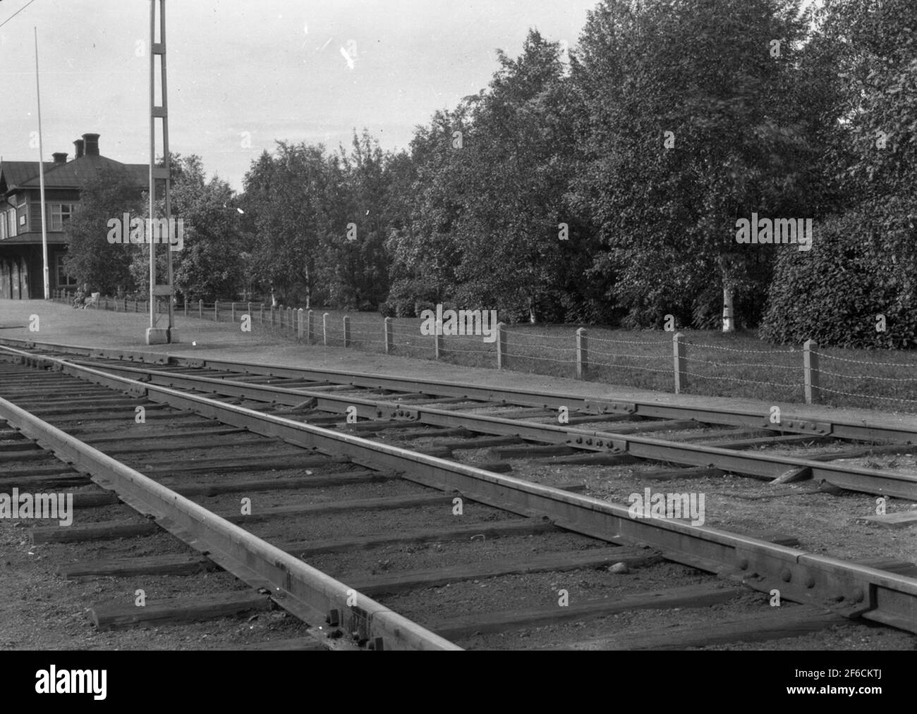 Gällivare railway station Stock Photo - Alamy