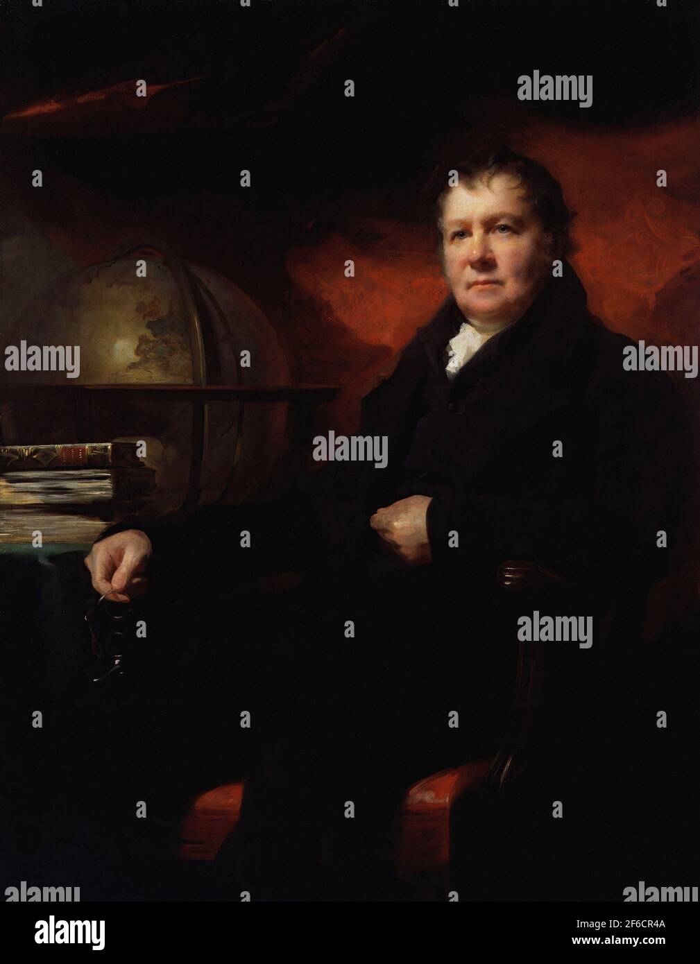 Henry Raeburn - John Playfair C 1811 Stock Photo - Alamy