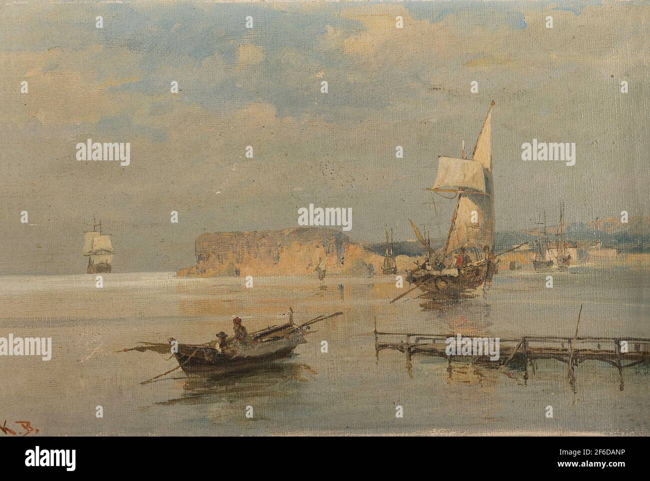 Konstantinos Volanakis - Boats Port Stock Photo - Alamy