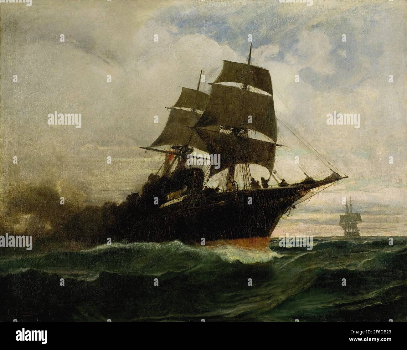 Konstantinos Volanakis - Surging Through Seas Stock Photo - Alamy