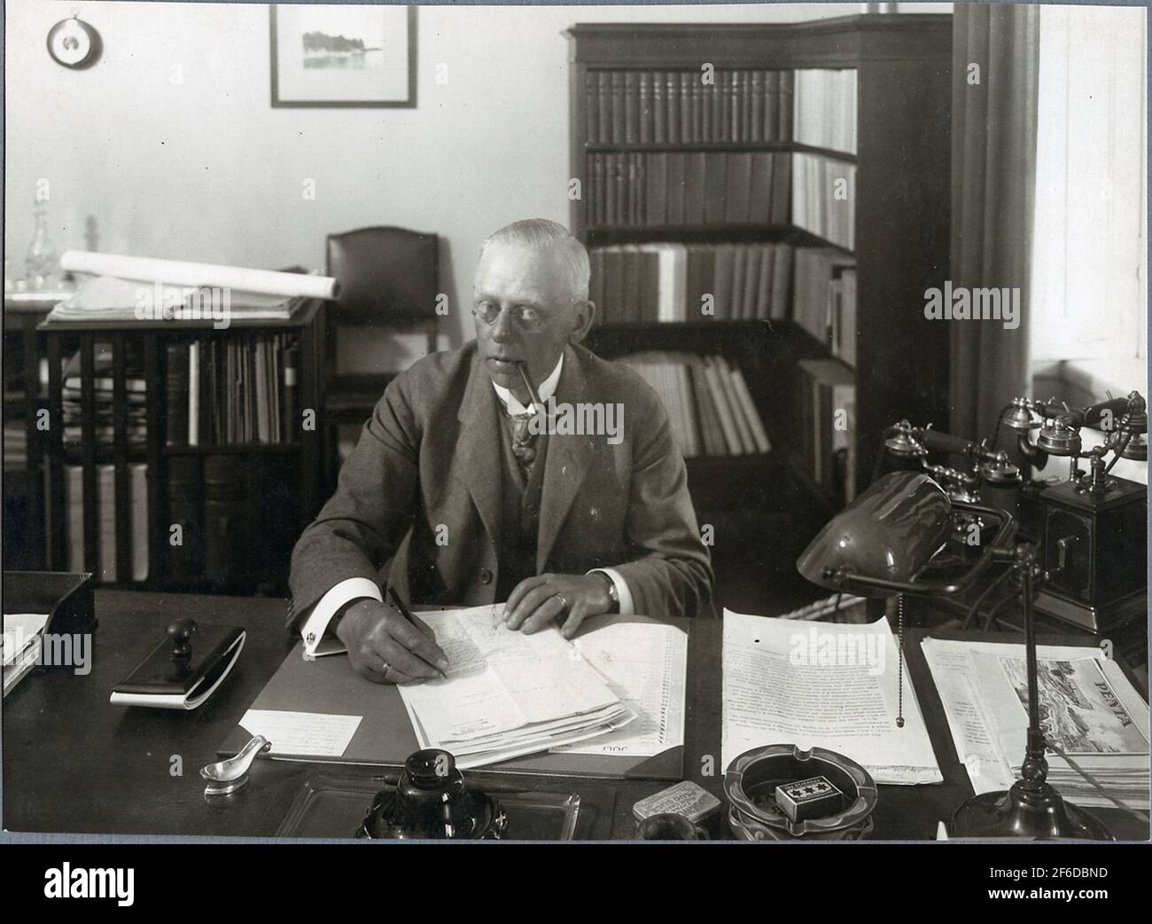 District Manager Helmets Georg Åberg. Stock Photo