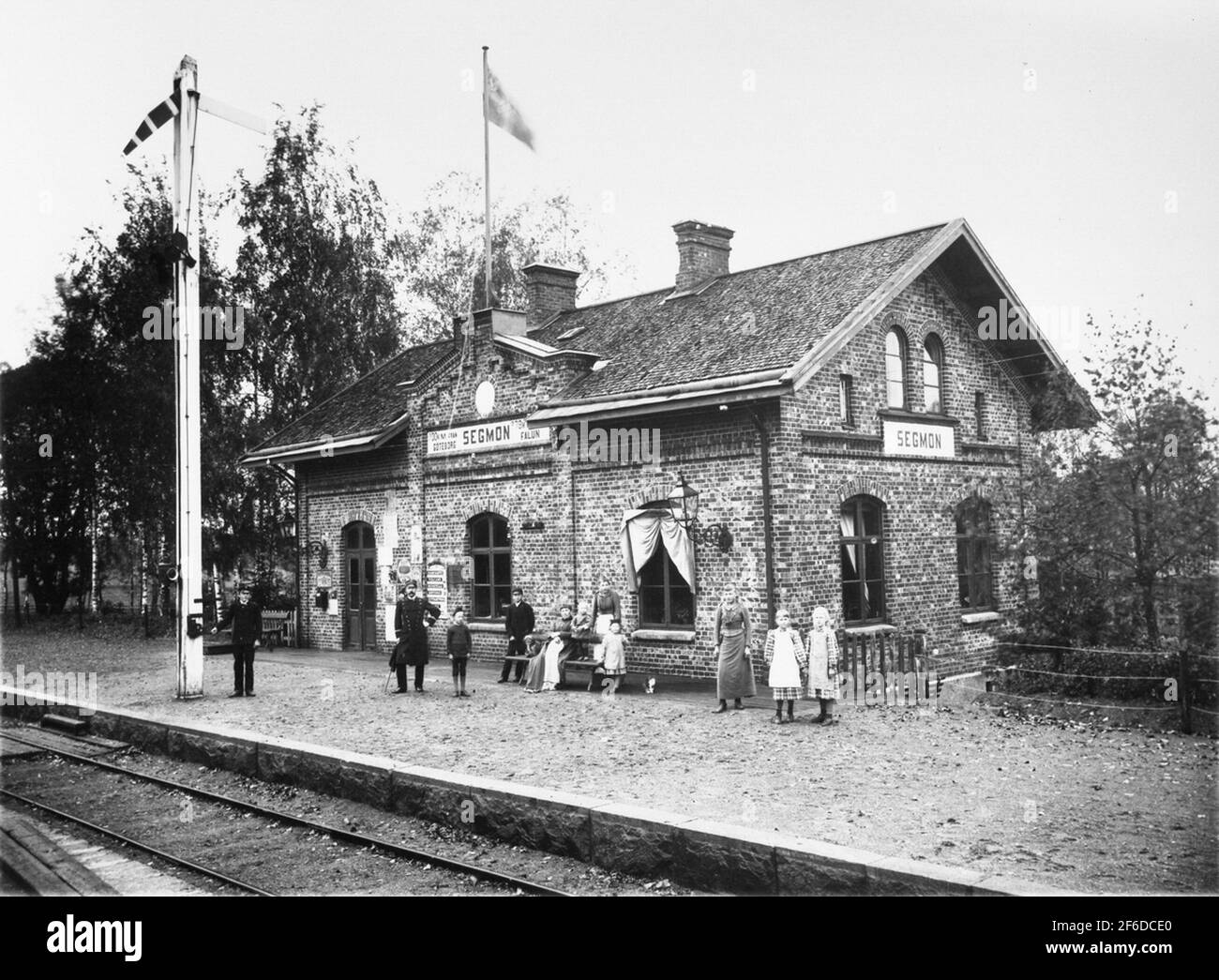 Sweden, Värmland, Grums, Segmon (depicted, town Stock Photo - Alamy