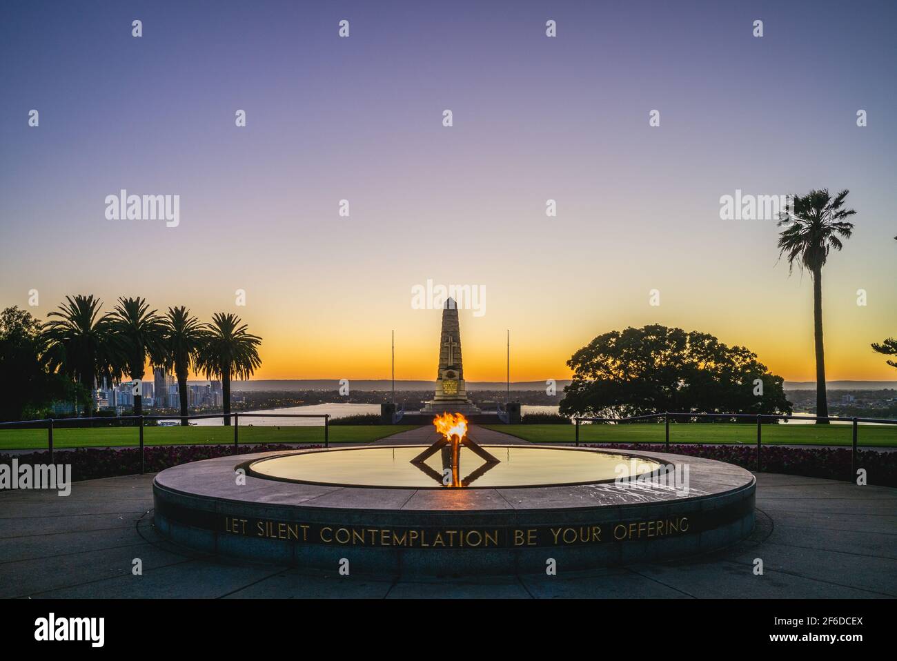 January 17, 2019: The State War Memorial Cenotaph at kings park in perth, australia, unveiled in the year of the Centenary of Western Australia, 24 No Stock Photo