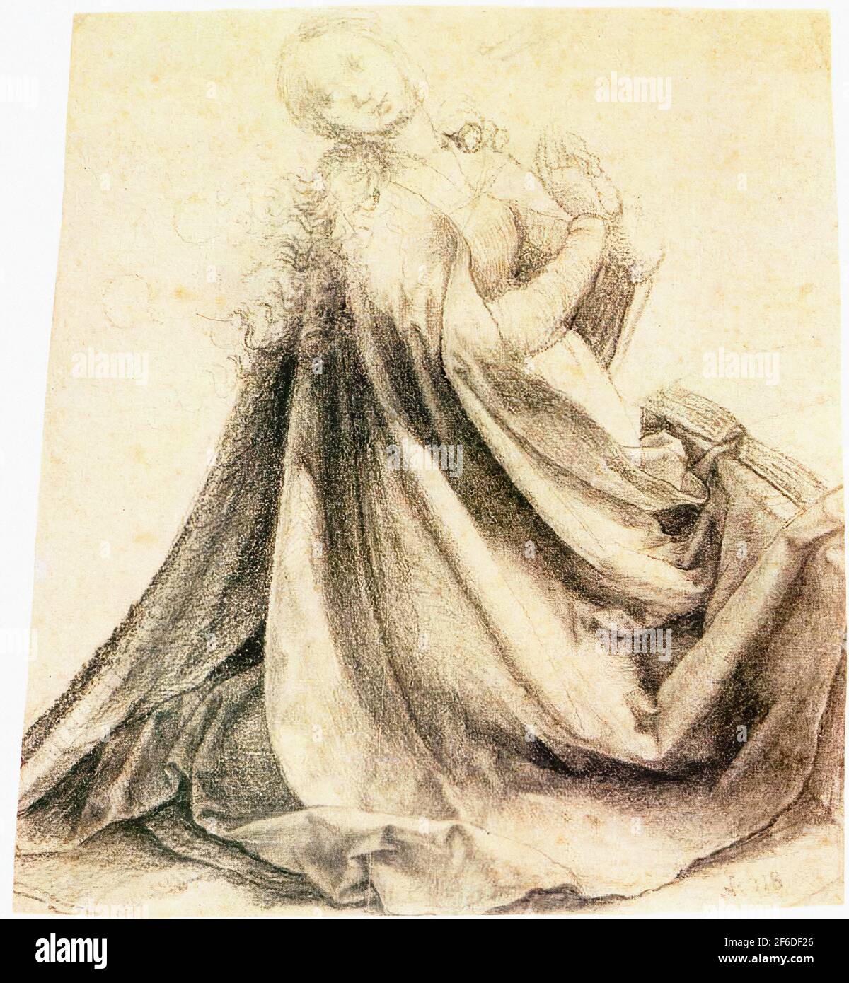 Matthias Grünewald - Virgin Annunciation 1514 Stock Photo