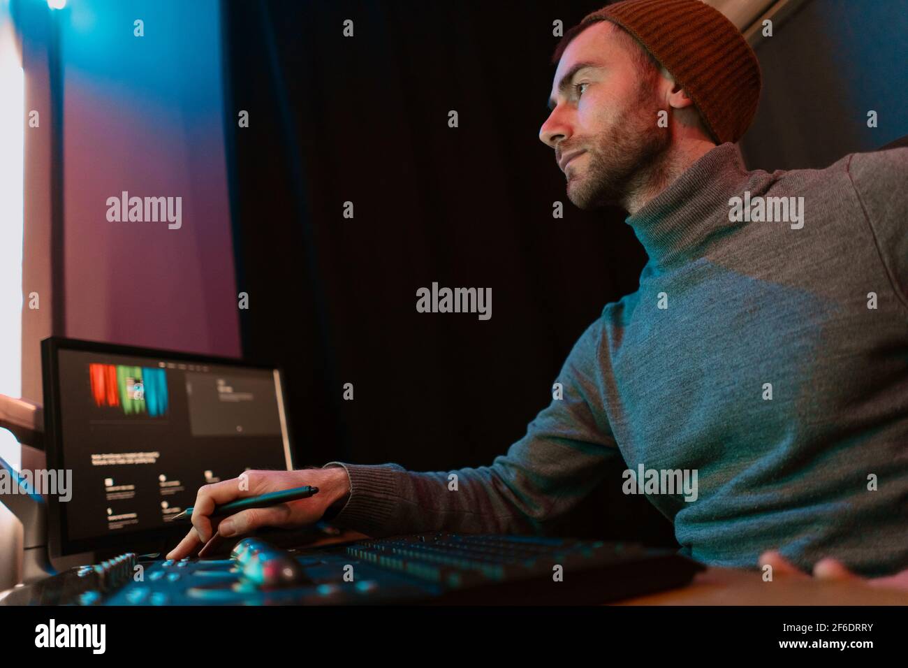 Studio  Editor Stock Photo - Alamy