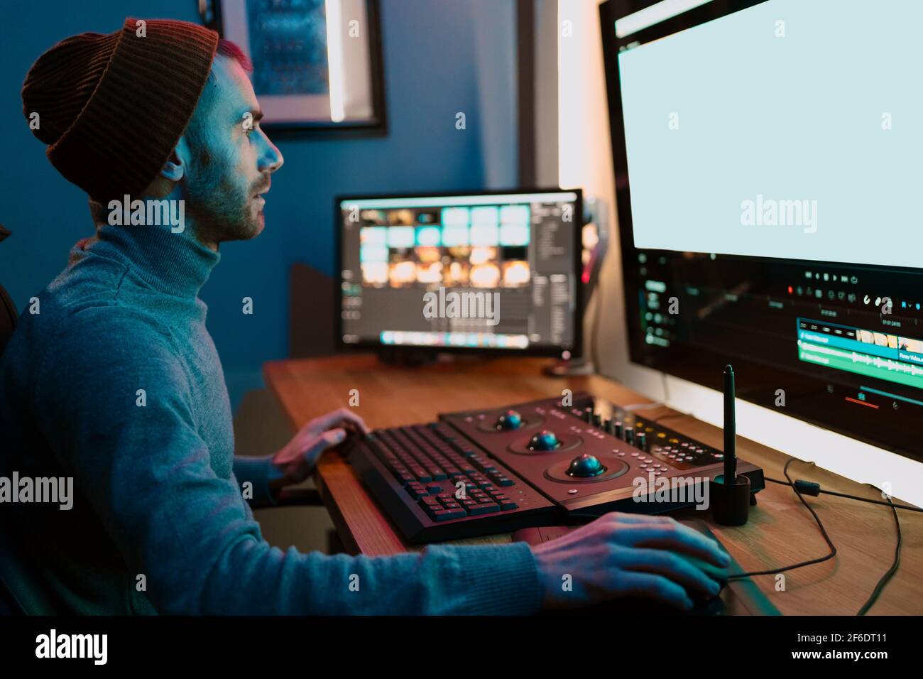 Studio  Editor Stock Photo - Alamy