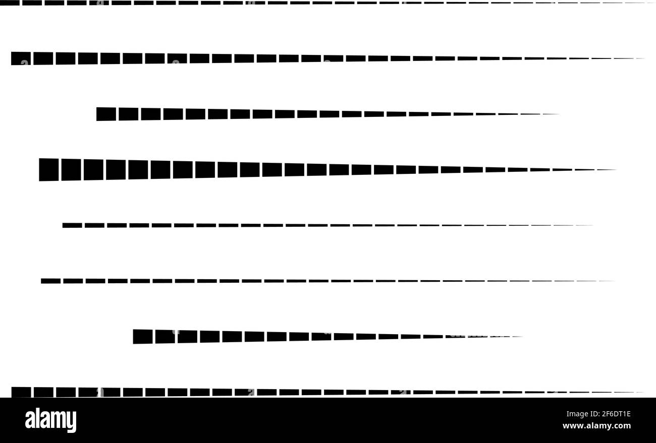 Dashed random parallel straight lines geometric element. Random ...