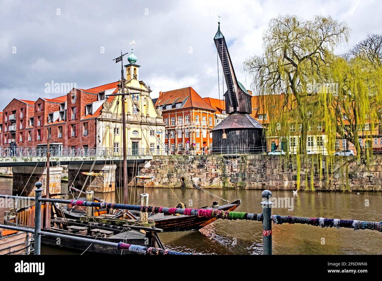 Lueneburg, hanseatic city in Lower Saxony, Lüneburg, alte Hansestadt in Niedersachsen Stock Photo