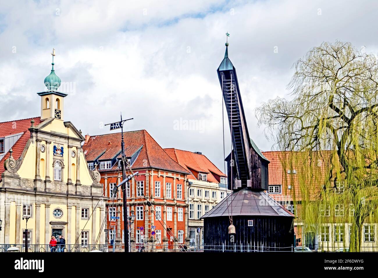 Lueneburg, hanseatic city in Lower Saxony, Lüneburg, alte Hansestadt in Niedersachsen Stock Photo