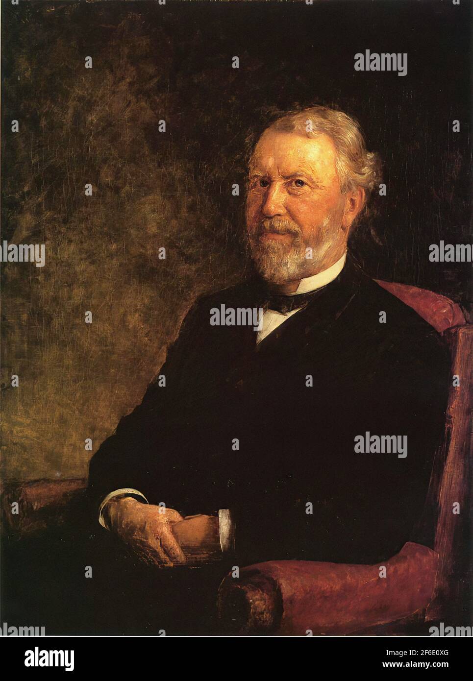 T. C. Steele Albert G Porter Governor Indian 1885 Stock Photo Alamy