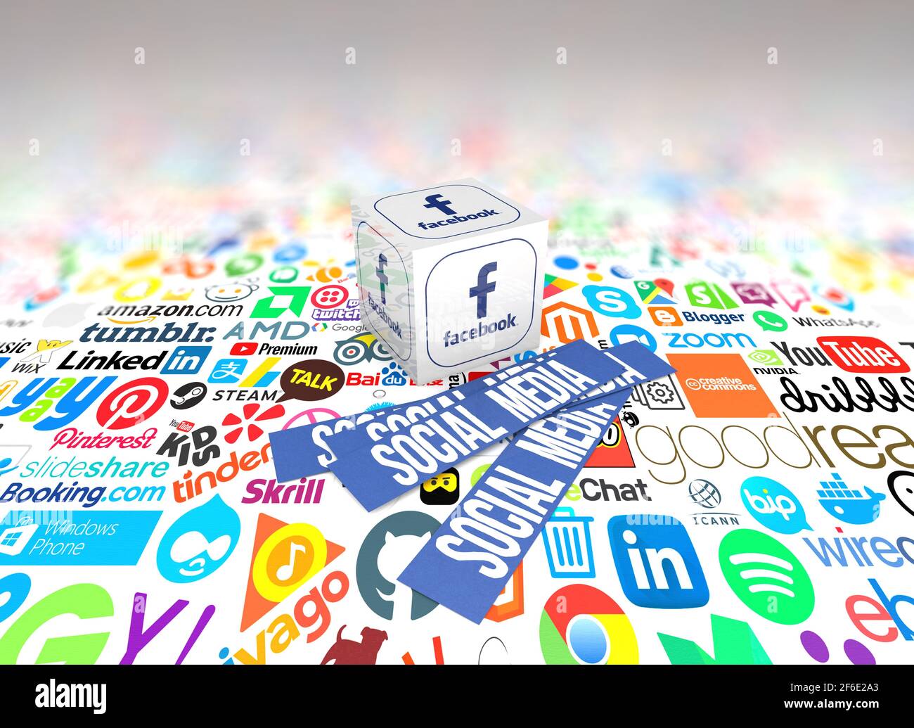 Facebook, Social Media Stock Photo Stock Photo - Alamy