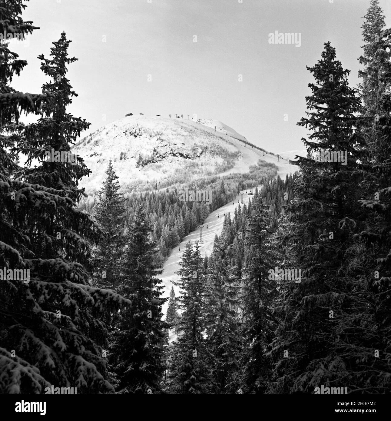 Åre cable car. Thanks to the railways, it was eventually speeding on