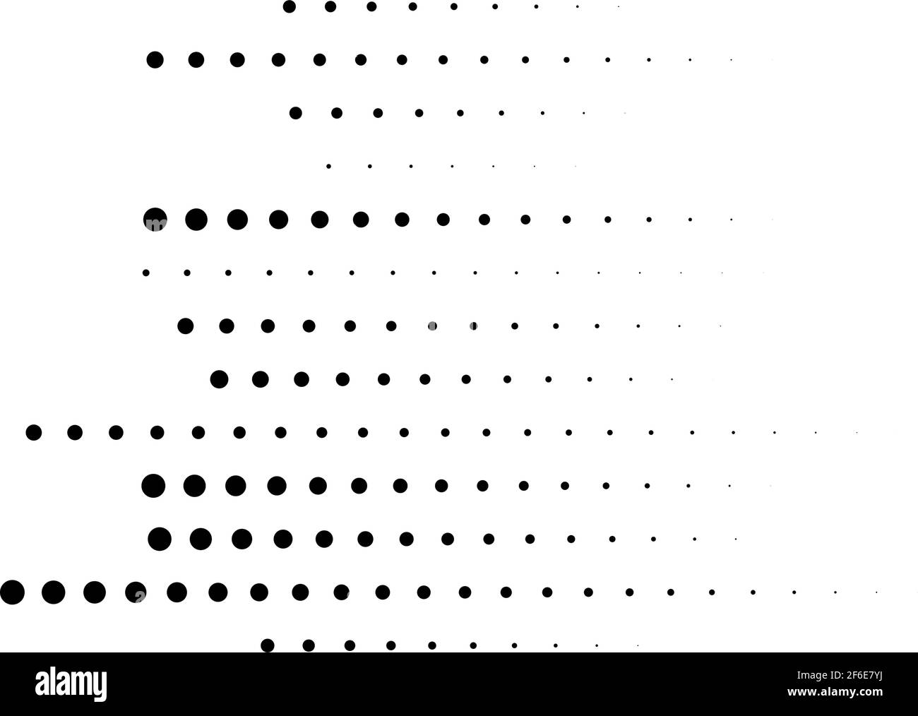 Dot, circles, dotted lines abstract design element. Stipple, stippling ...