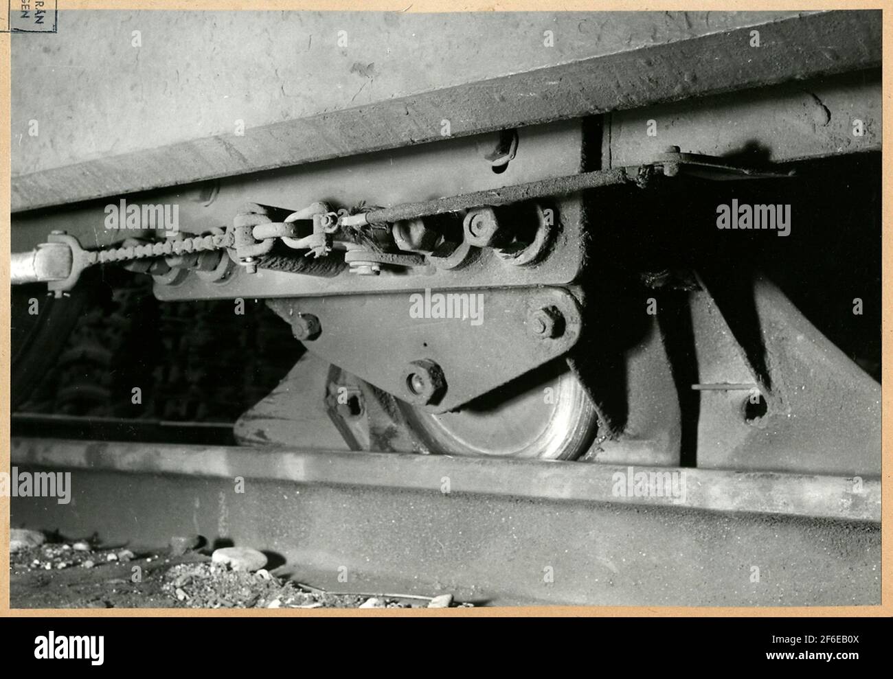 Detaljbild Av den Fanska Mätvagnen Mauzin, National Society of French Railways, SNCF. Stock Photo