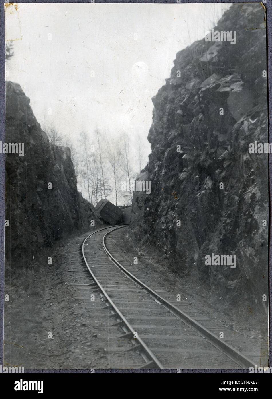 Tracking of freight trains on the line between Gamleby and Ullevi Stock