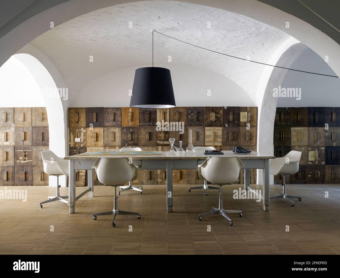 Interior shot of a loft in Milano, Italy Stock Photo - Alamy