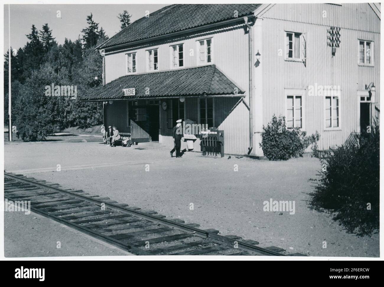 Sweden, Gävleborg, Söderhamn, Brightne (depicted, city) Stock Photo