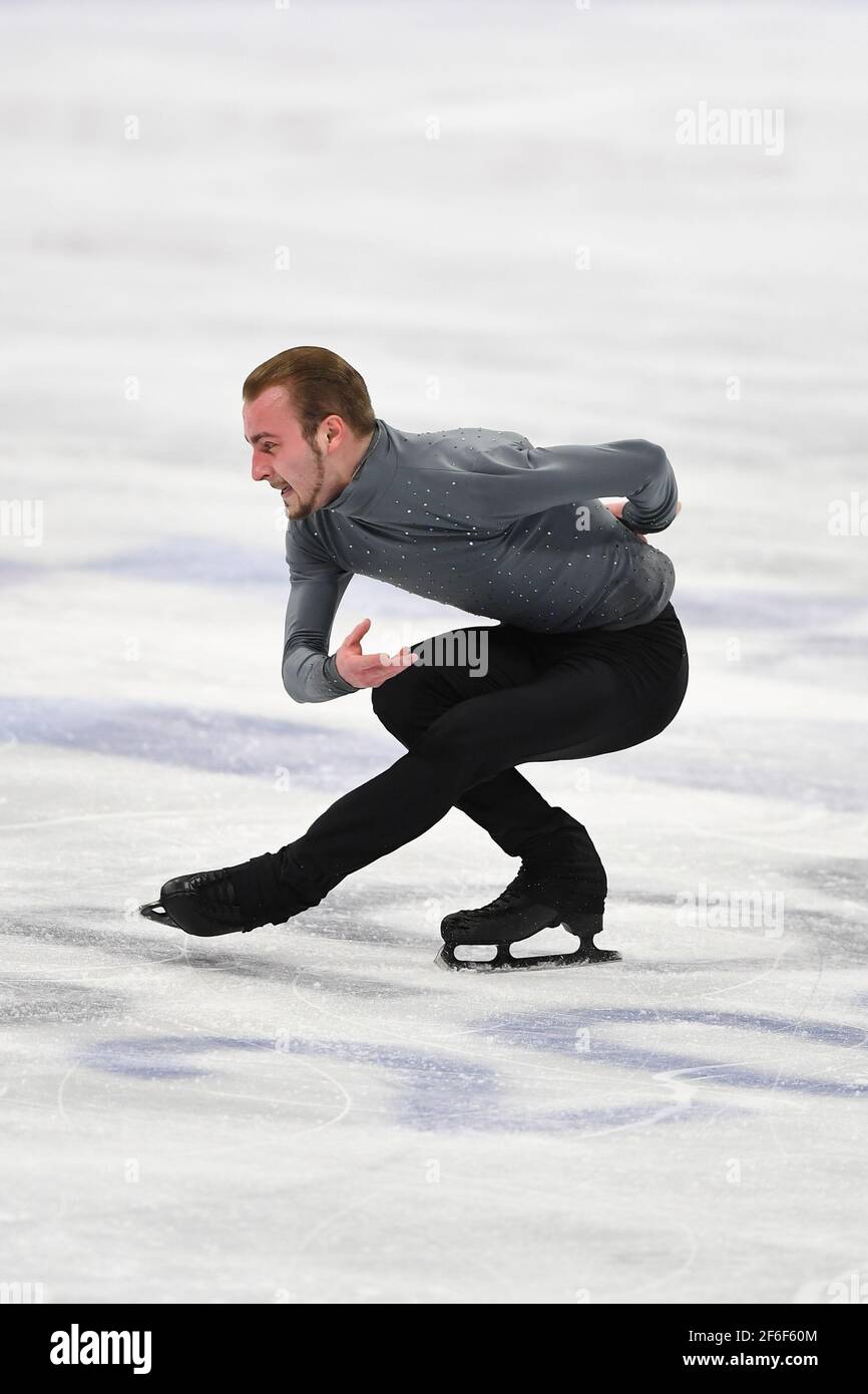 Isu world figure skating championships 2021 hires stock photography