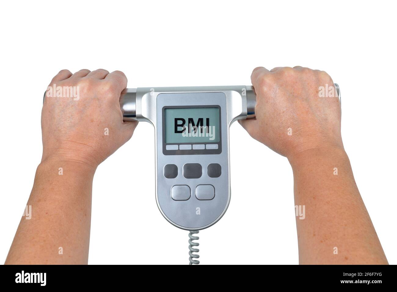 Body fat monitor Stock Photo - Alamy