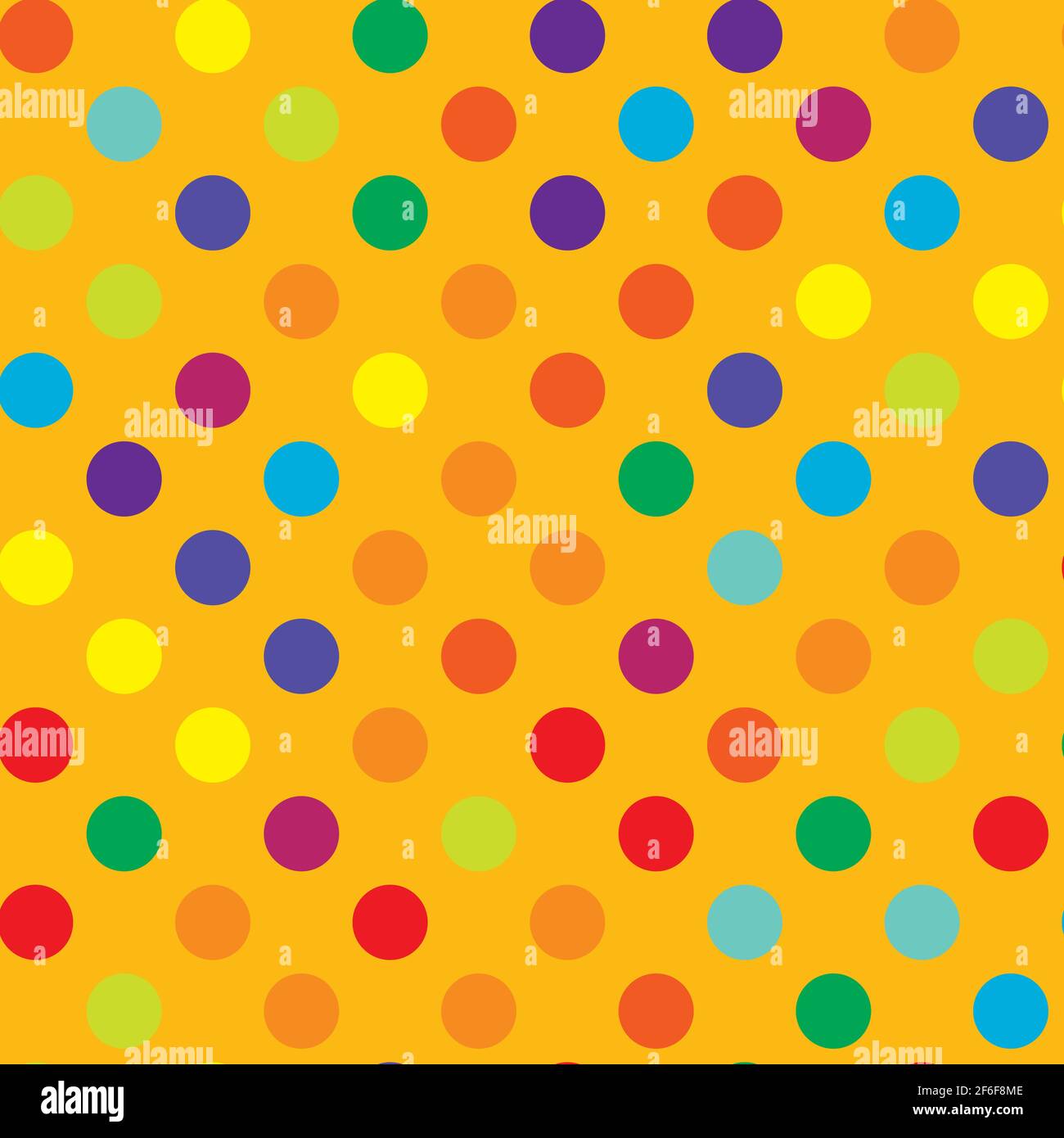 Colorful multicolor varicolored dotted dots circles pattern
