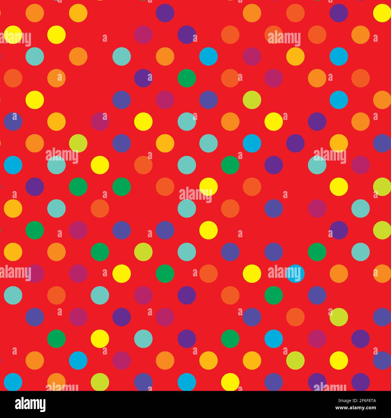 Colorful multicolor varicolored dotted dots circles pattern