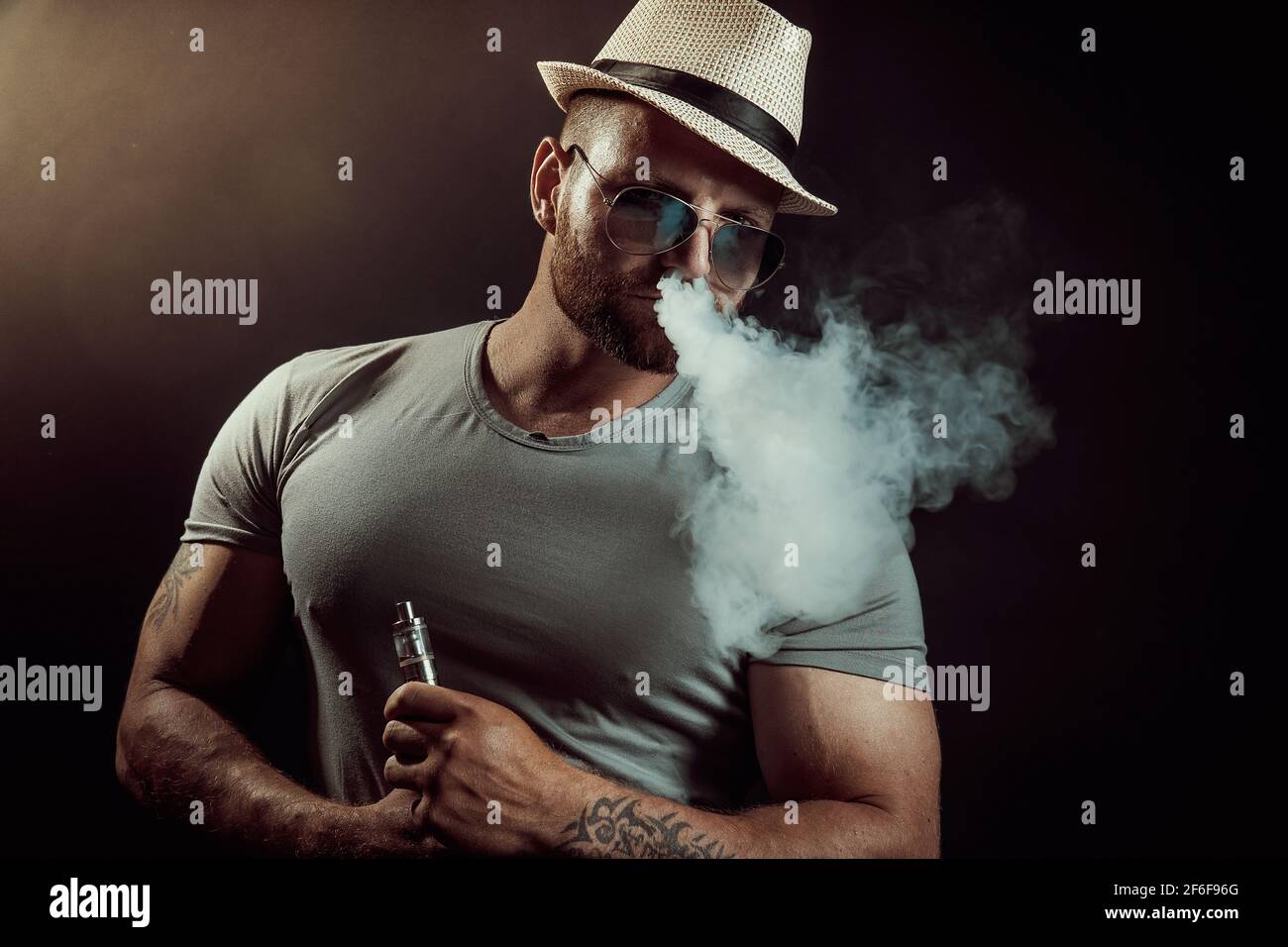 Nicotine patch black hi-res stock photography and images