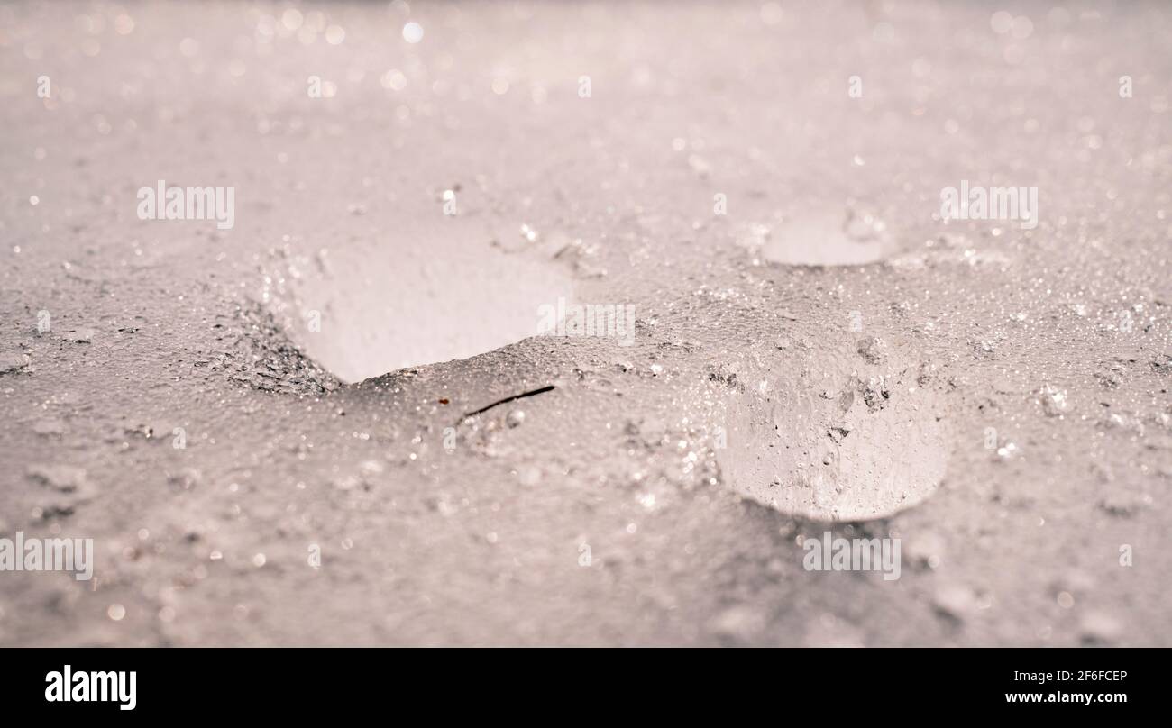 Holes in ice hires stock photography and images Alamy