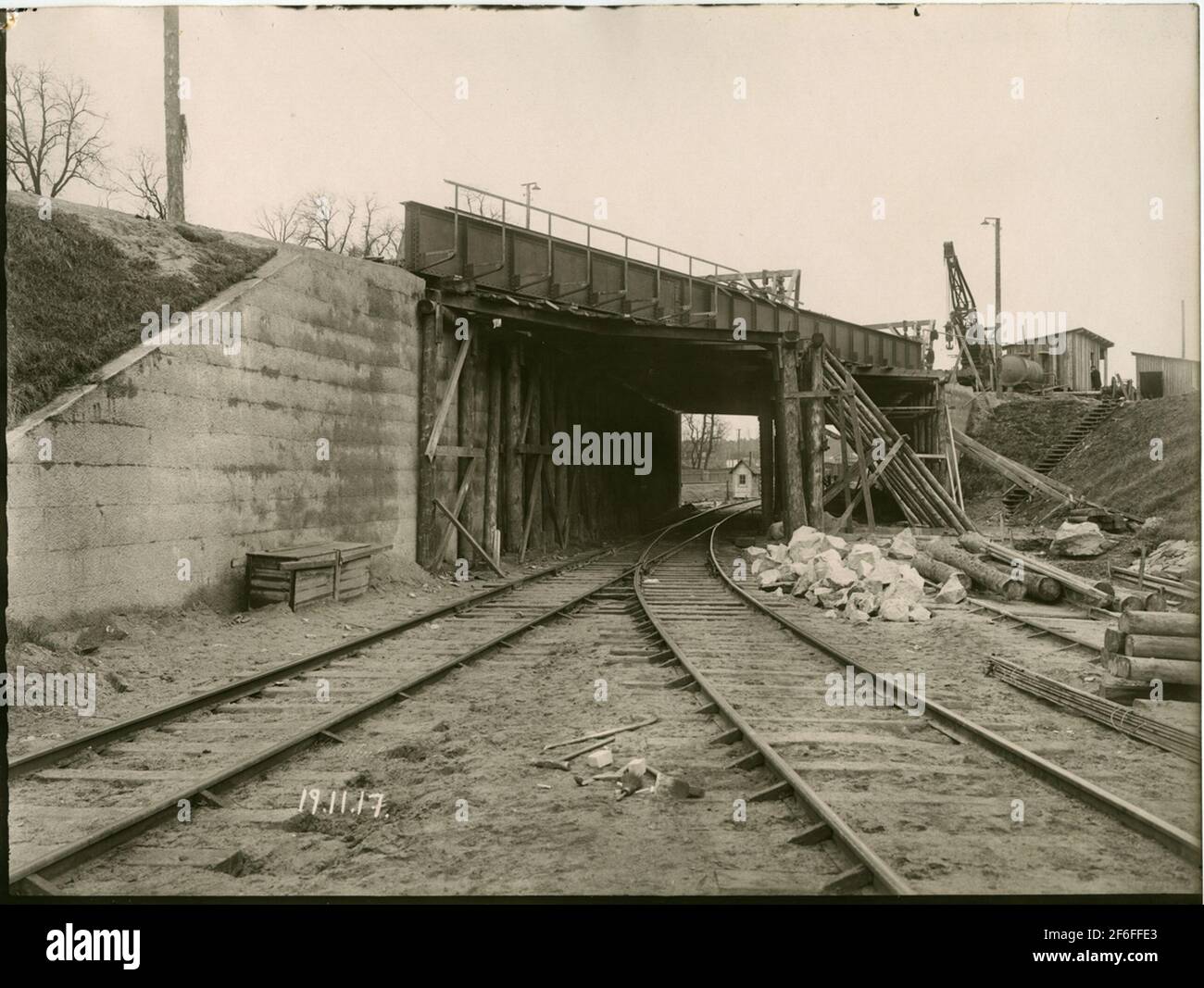 Under rail viaduct hi-res stock photography and images - Alamy