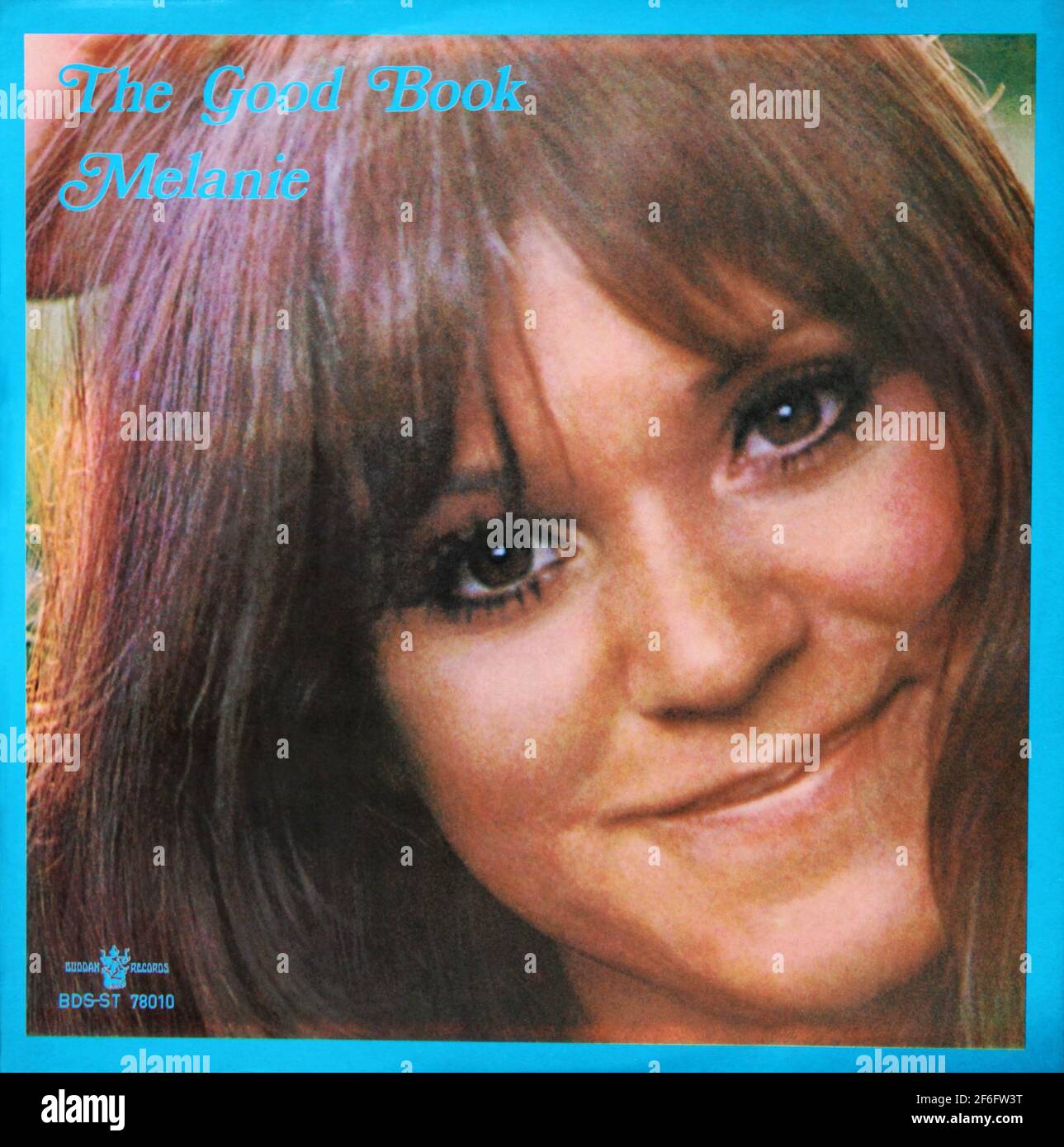Melanie: 1971. LP front cover: The Good Book Stock Photo