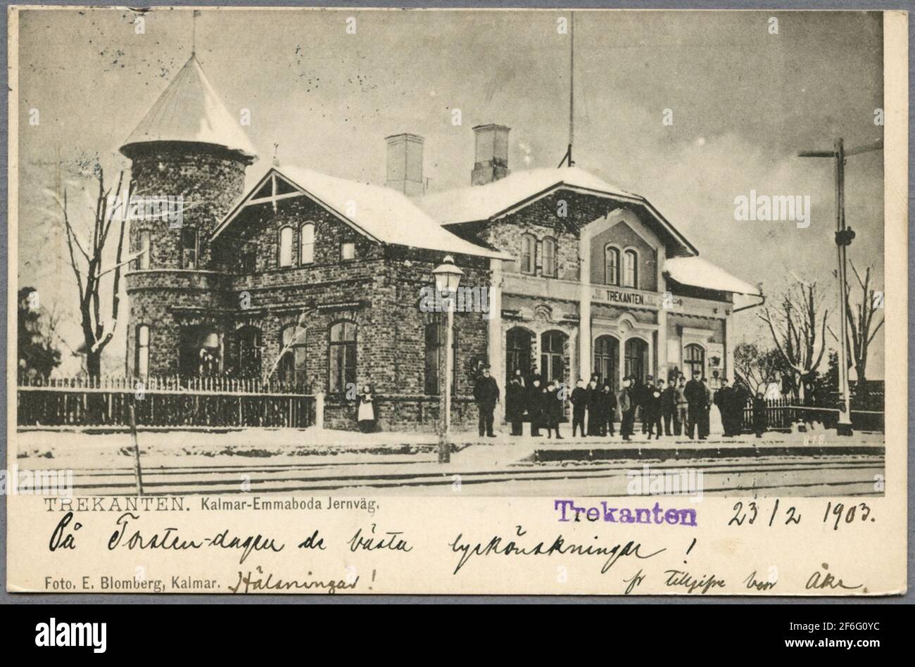 The triangular railway station Stock Photo - Alamy