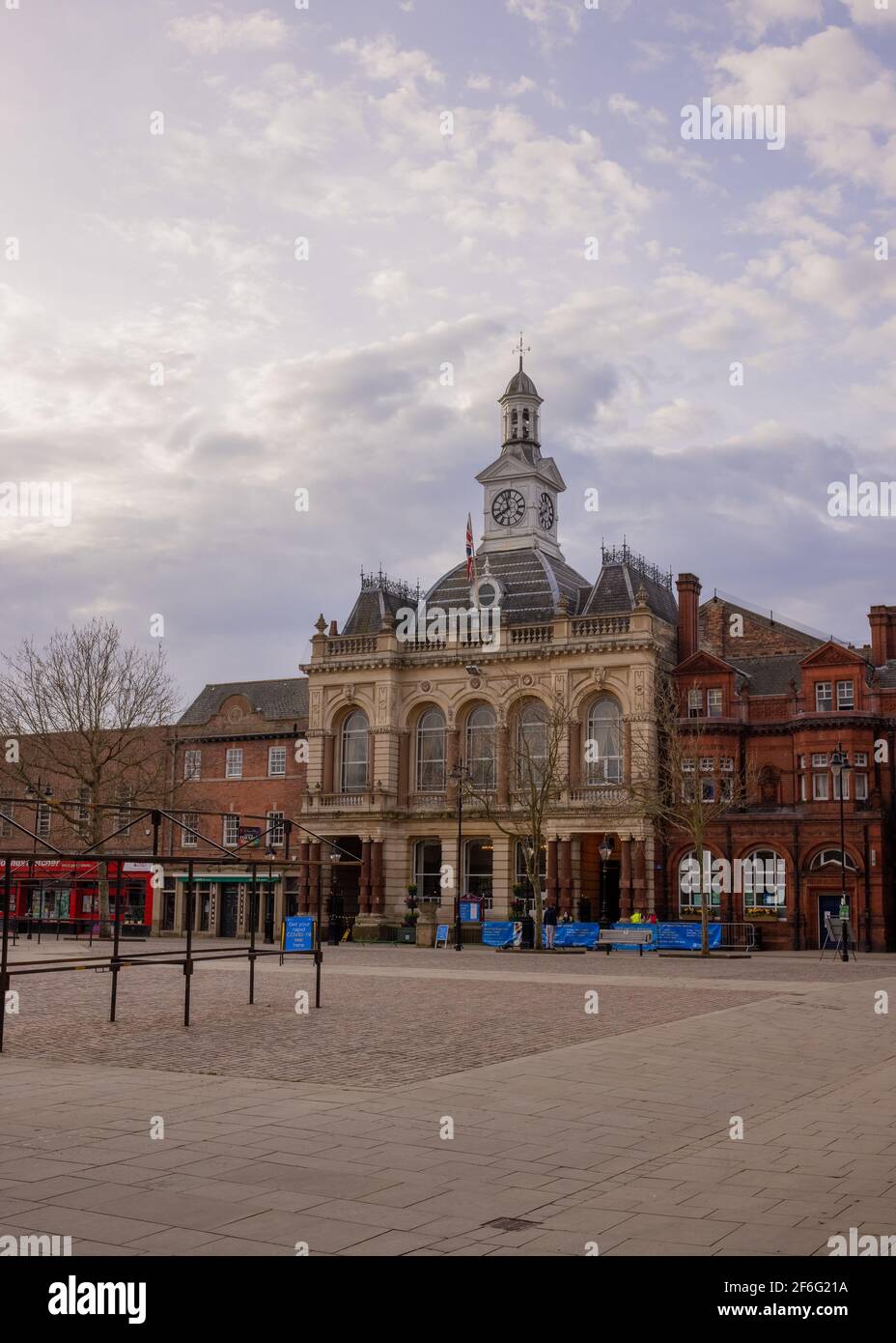 UK MARKET TOWN, RETFORD Stock Photo - Alamy