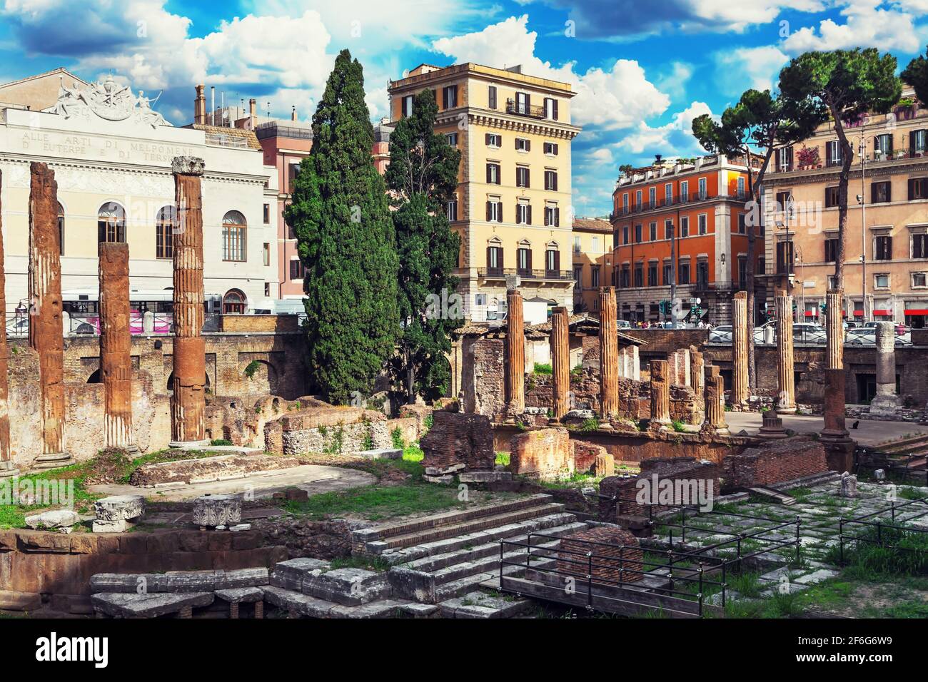 Ancient rome landmarks roman hi-res stock photography and images - Alamy