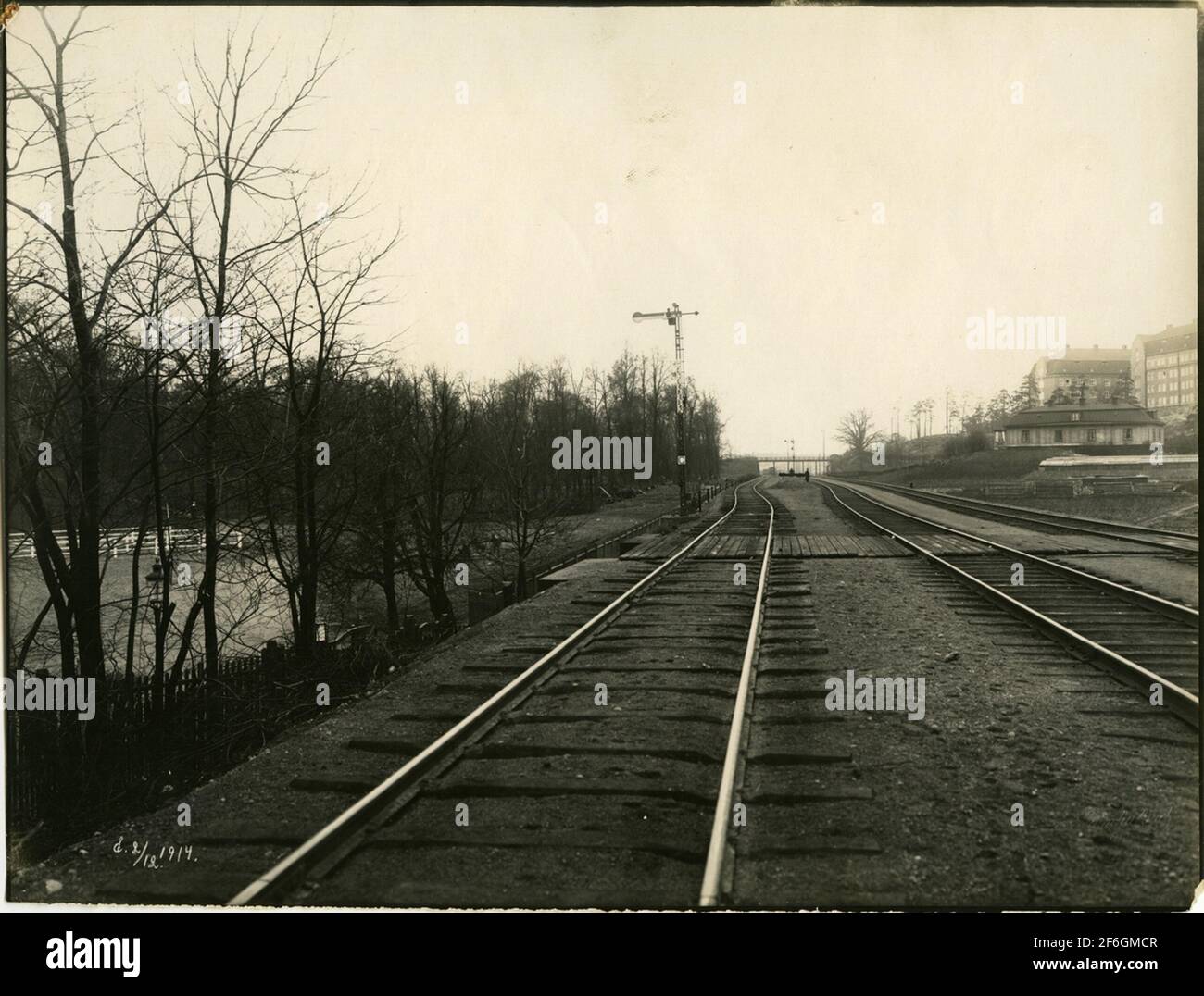 Tomteboda. The state's railways, sj. The control office along right on ...