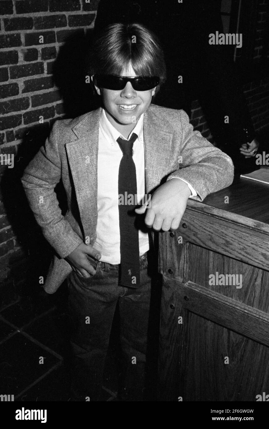 Adam Rich Circa 1980 . Credit: Ralph Dominguez/MediaPunch Stock Photo - Alamy