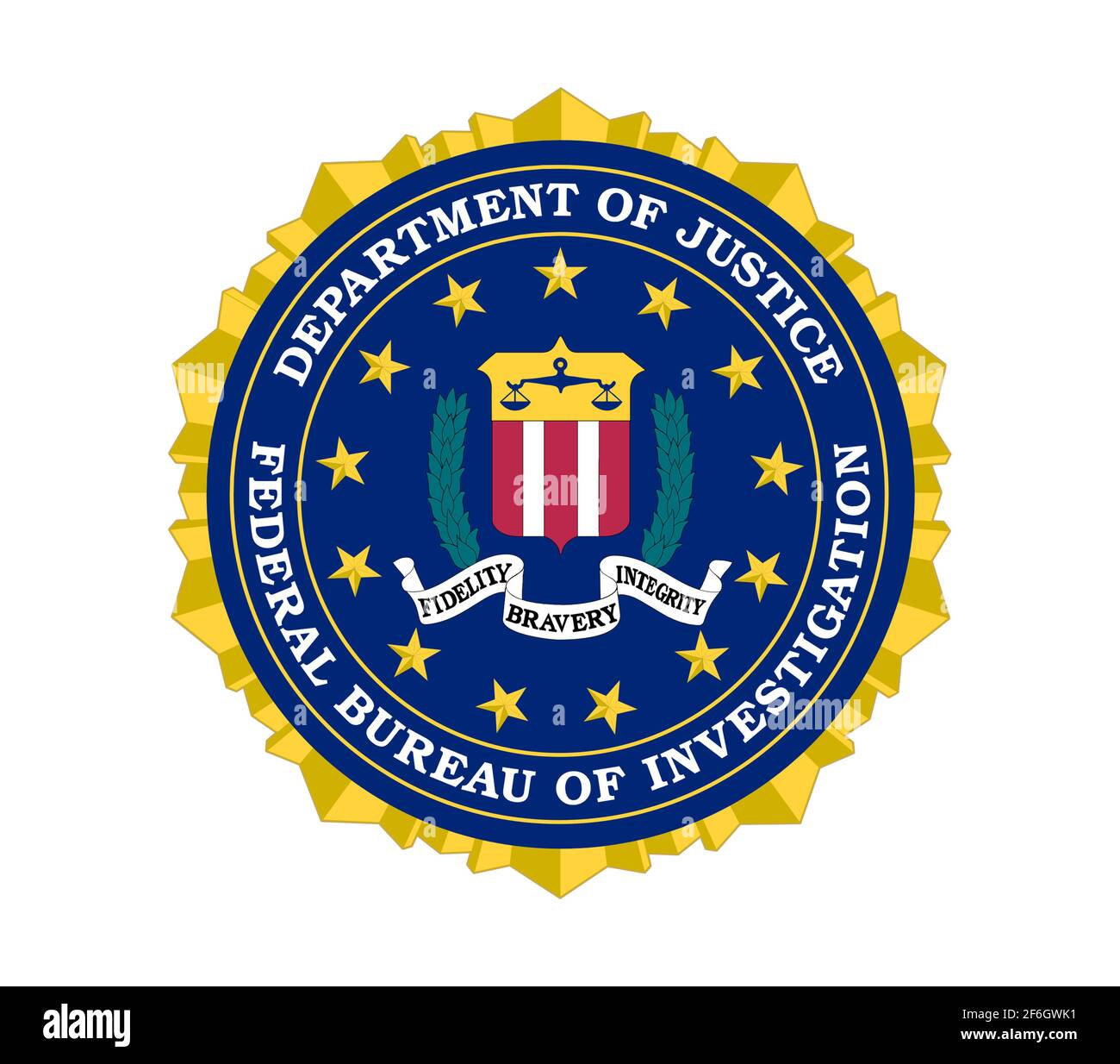 Federal Bureau of Investigation FBI Stock Photo