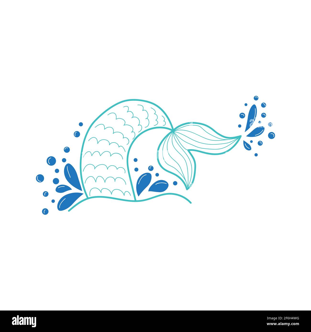 Hand drawn silhouette of mermaid tail with splashing water. Graphic tattoo Stock Vector Image & Art - Alamy Hand drawn silhouette of mermaid tail with splashing water. Graphic tattoo Stock Vector Image & Art - Alamy