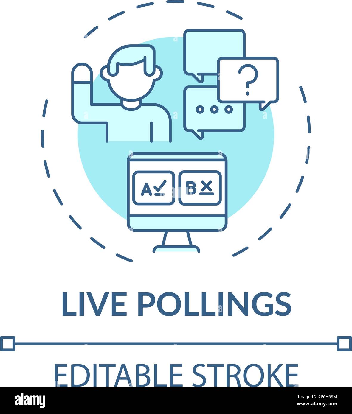 Live survey Stock Vector Images - Alamy