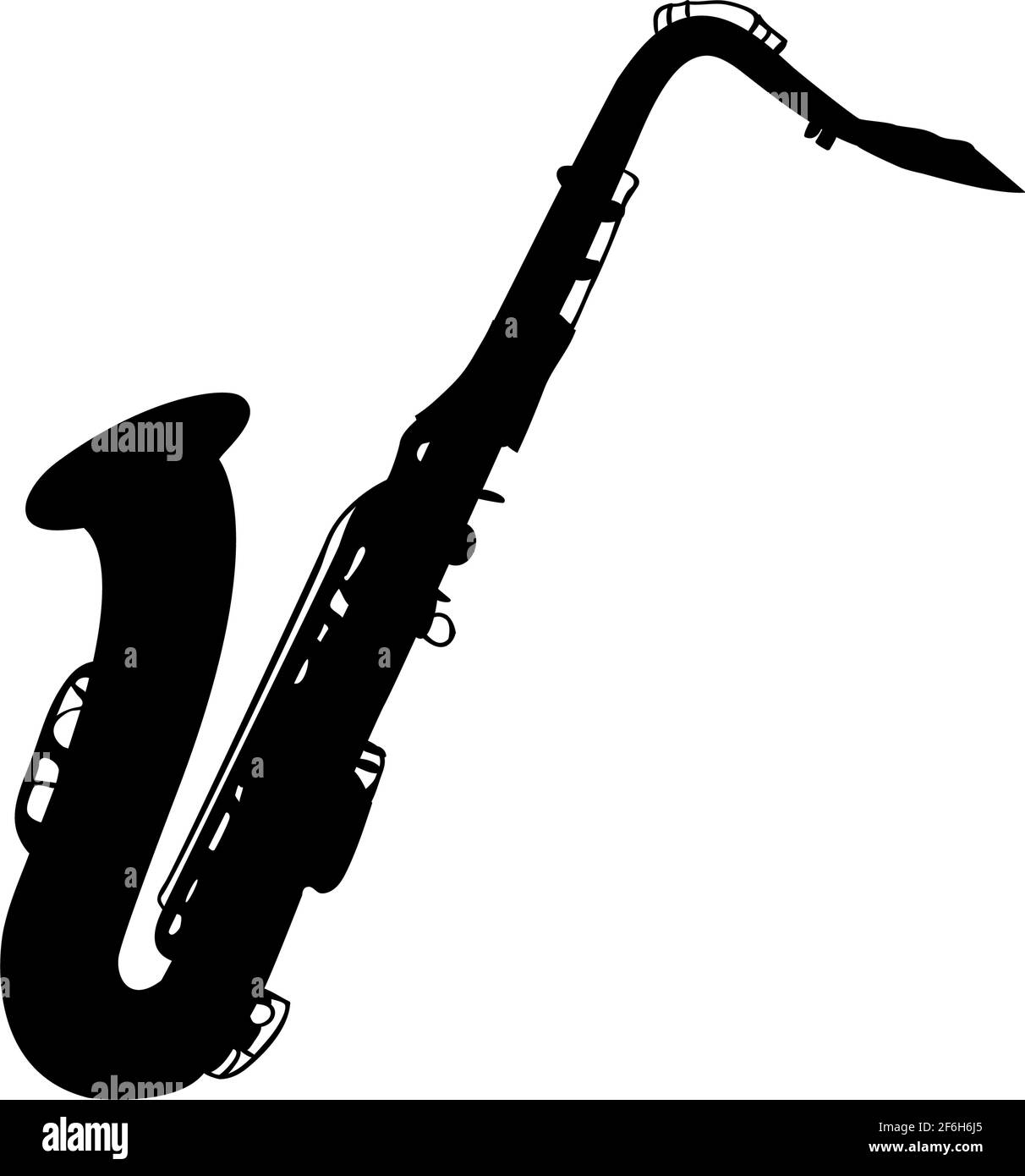 Alto saxophone Stock Vector Images - Alamy