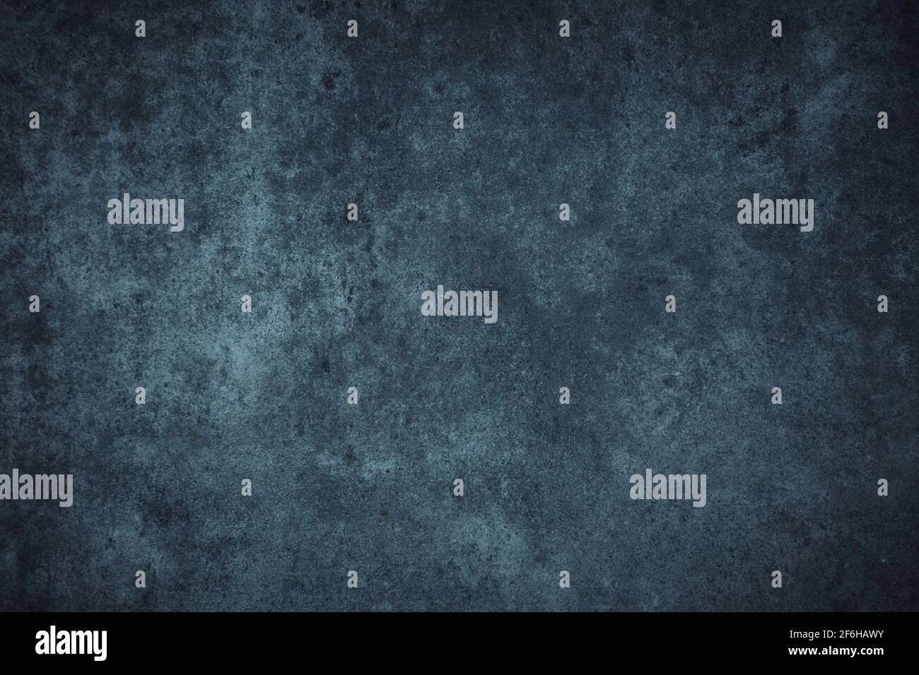 Dark Blue Marble Surface Background with Vignette Stock Photo