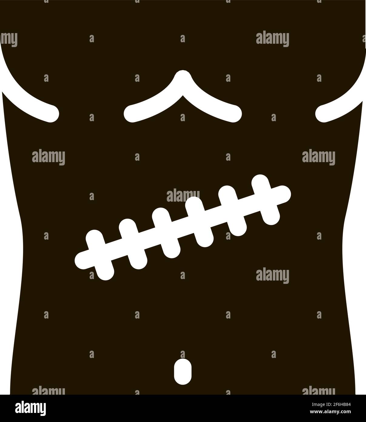 Stitched surgical wound icon hi-res stock photography and images - Alamy
