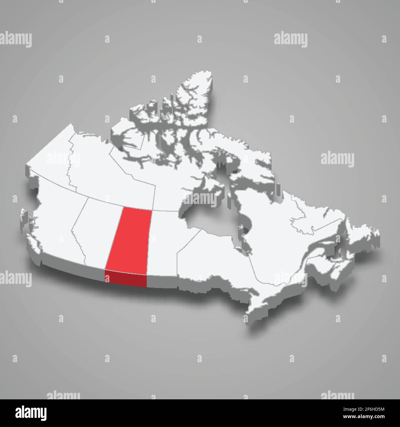 Saskatchewan region location within Canada 3d isometric map Stock Vector Image & Art Alamy