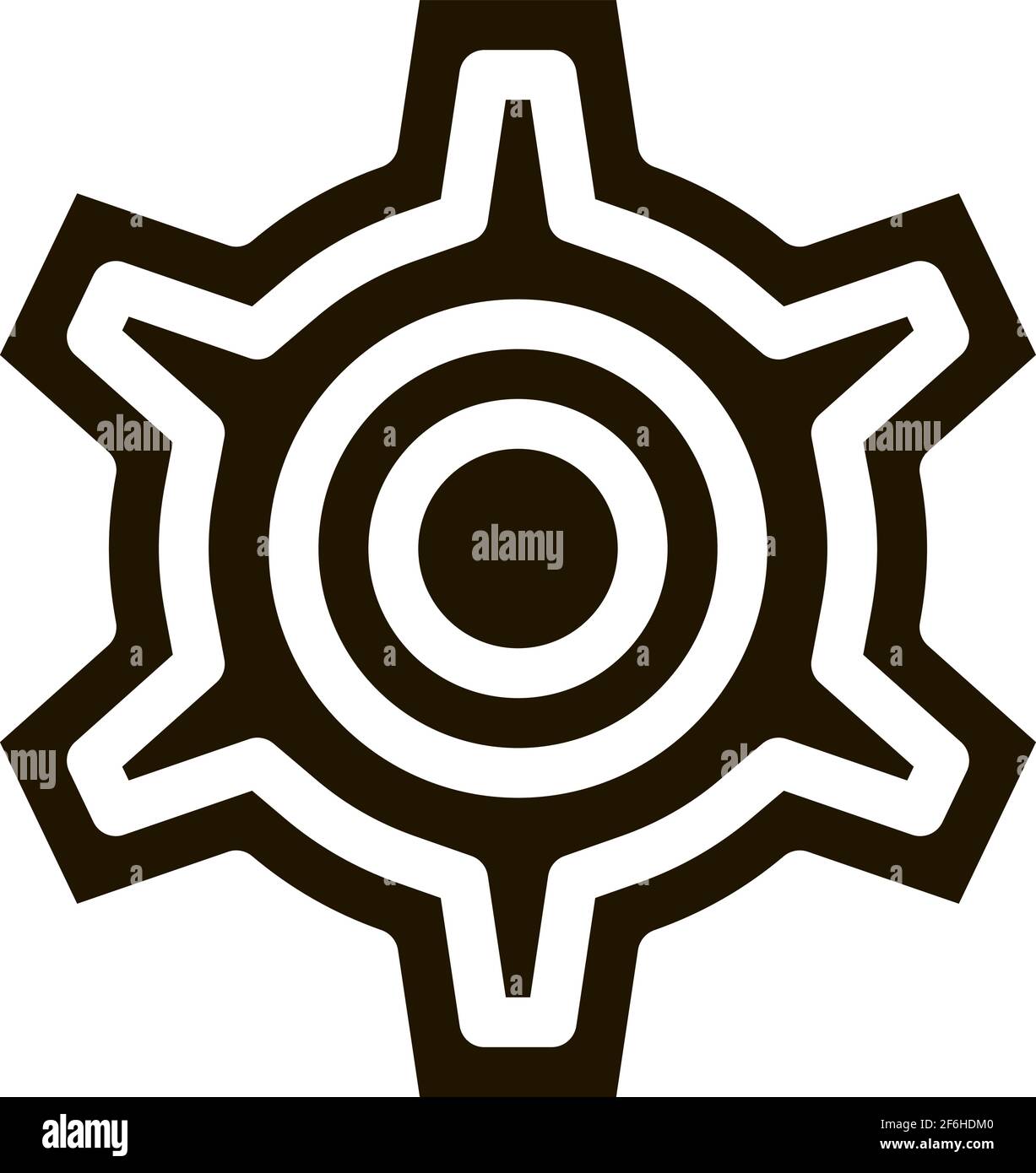 webshop working icon Vector Glyph Illustration Stock Vector
