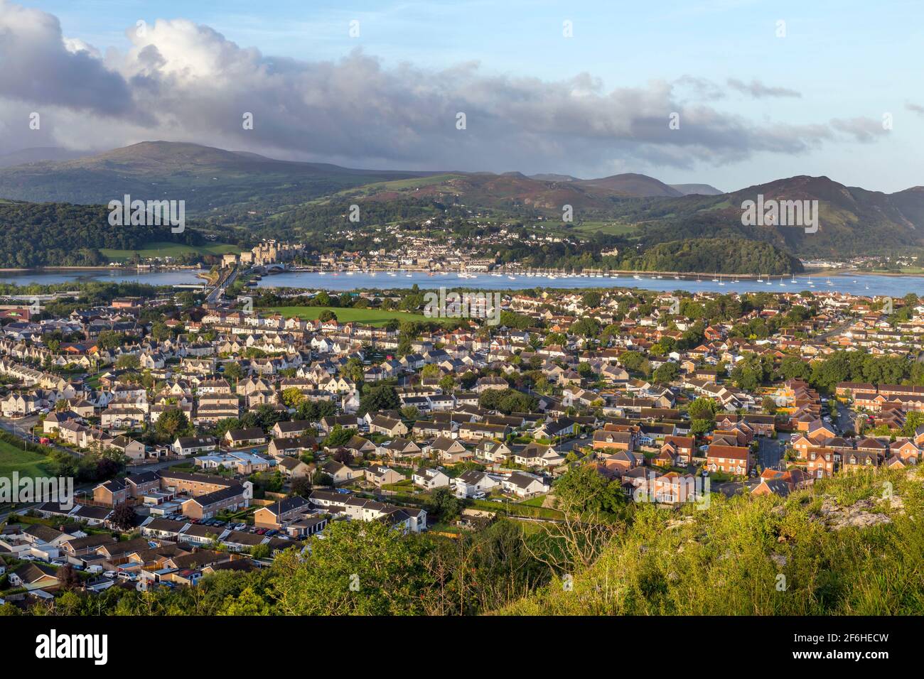 Conwy river wales hi-res stock photography and images - Alamy