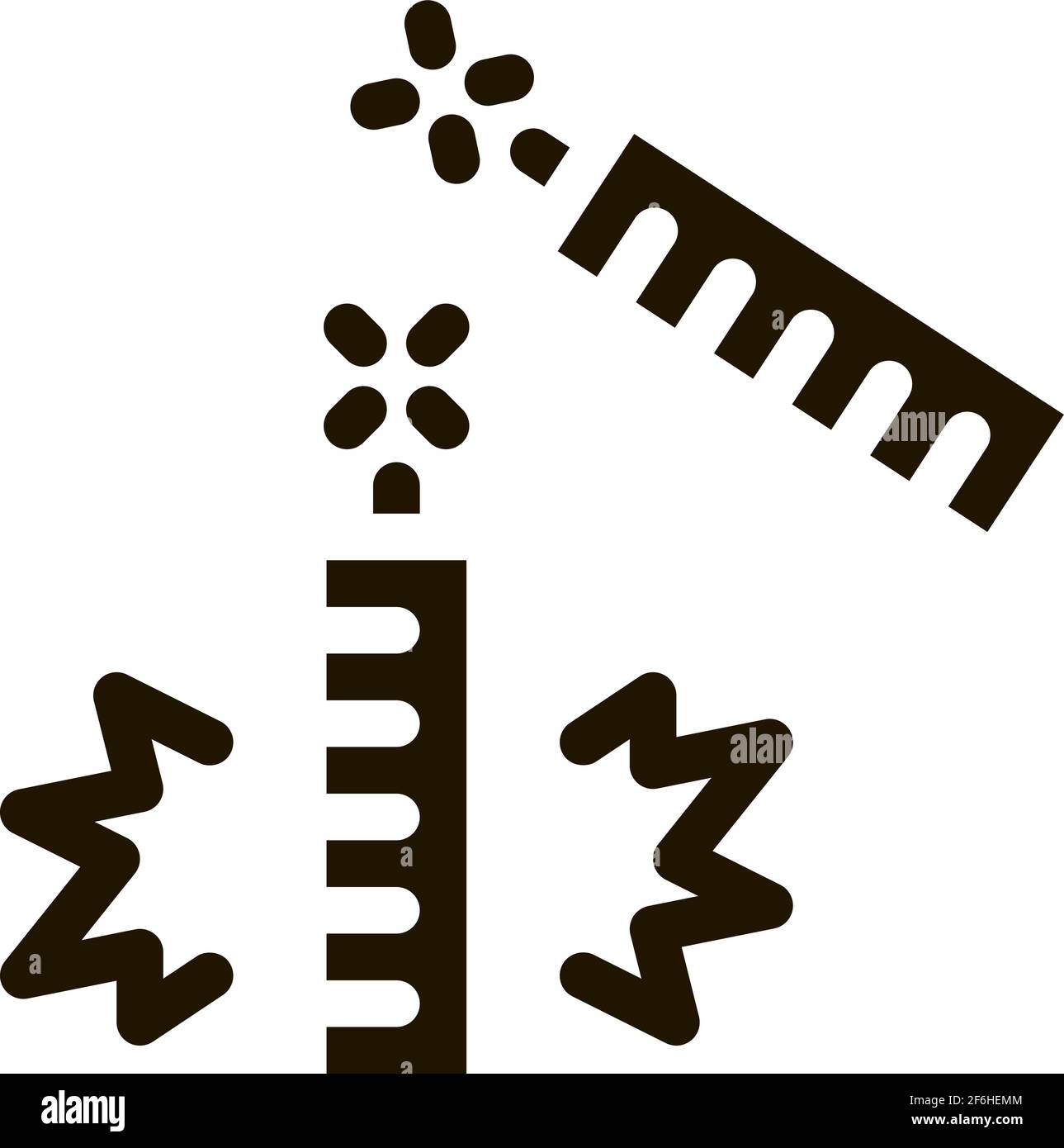 explosive firework icon Vector Glyph Illustration Stock Vector Image ...