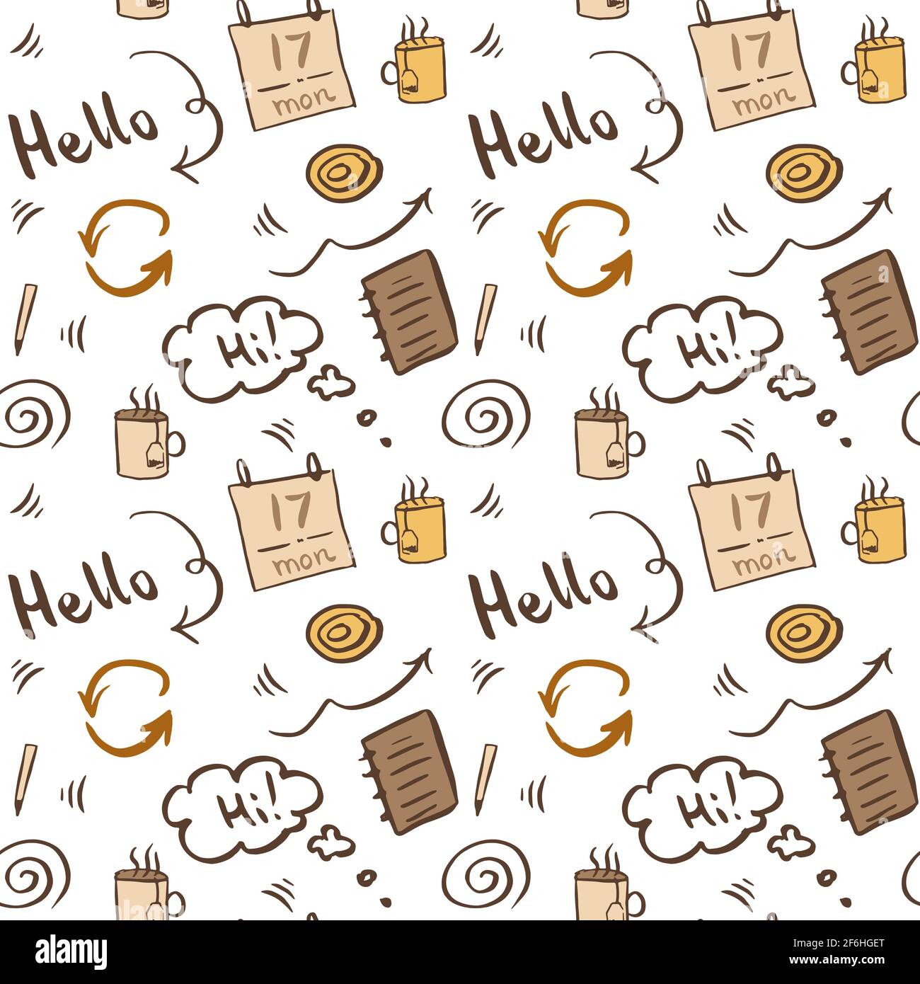 Study morning Stock Vector Images - Alamy