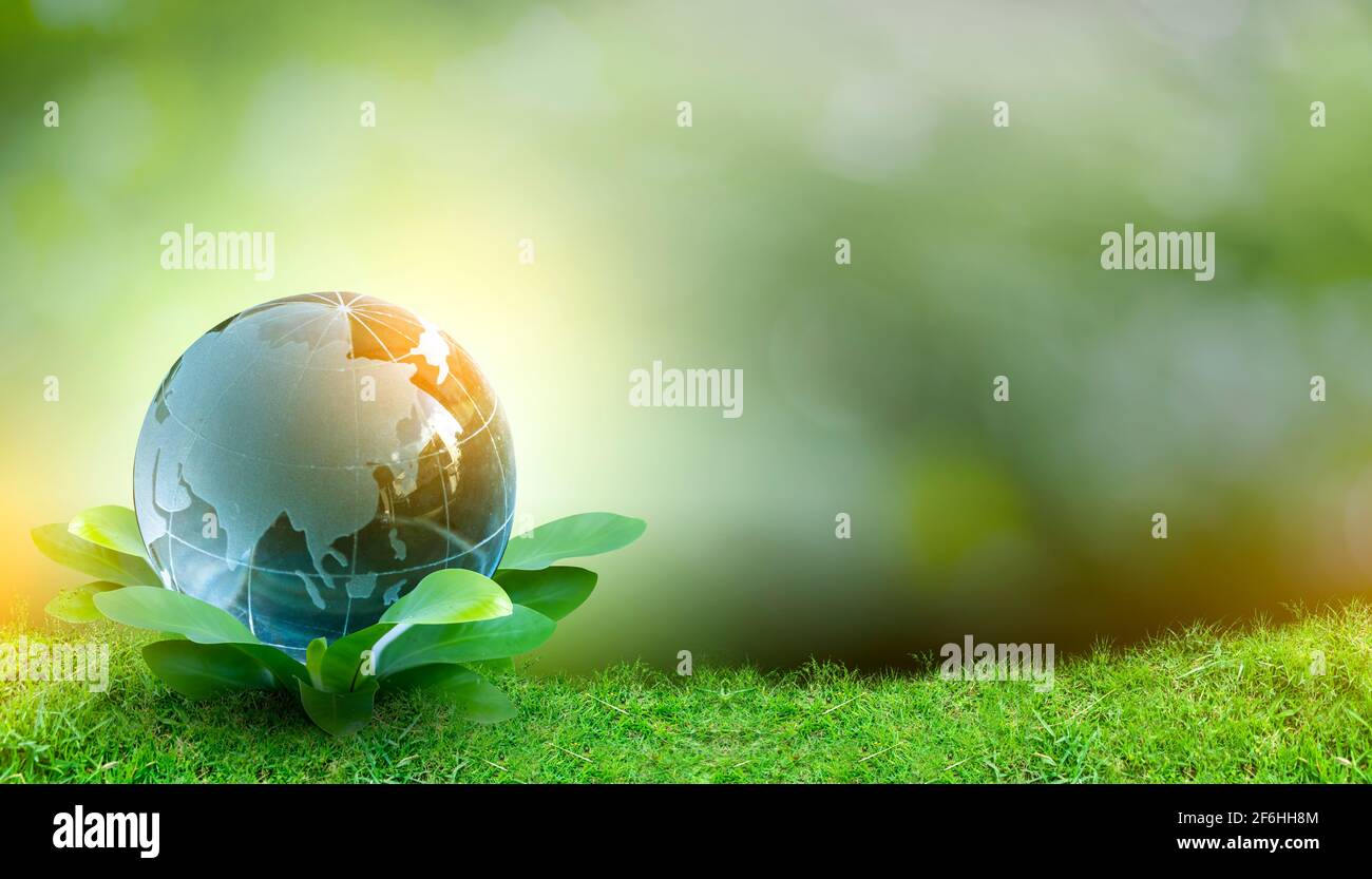 Renewable energy concept Earth Day or environment protection Hands ...