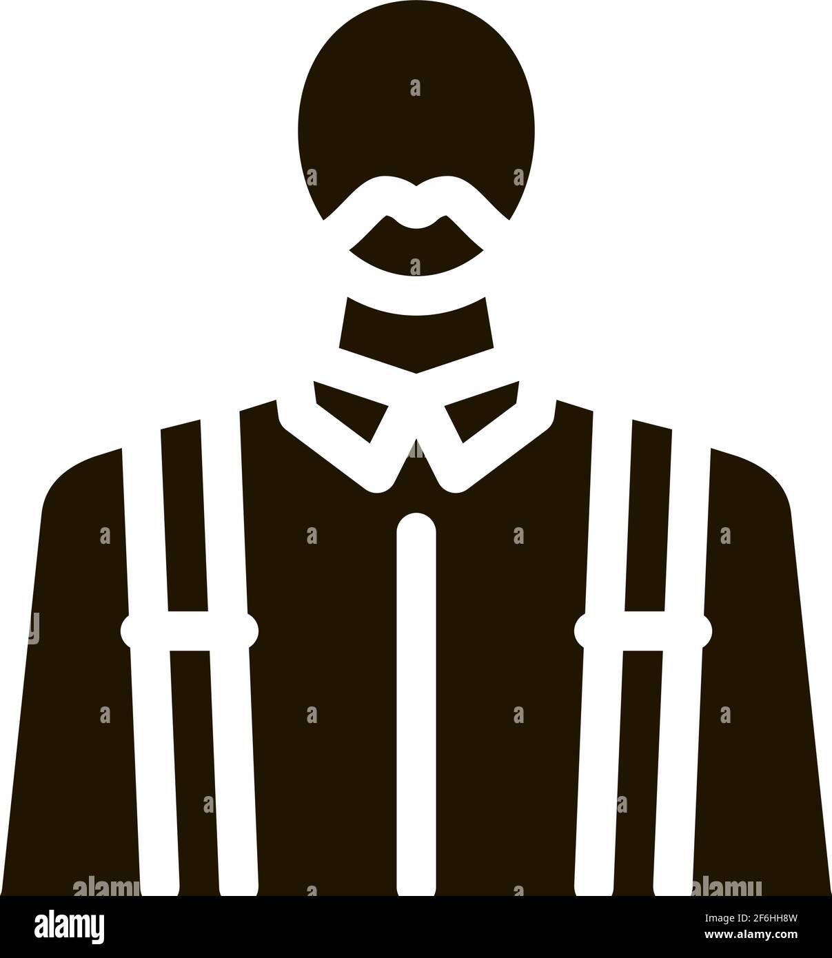 profession icon Vector Glyph Illustration Stock Vector Image & Art - Alamy